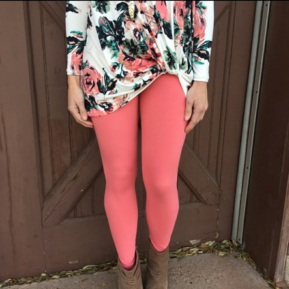 New‎ Infinity Raine Leggings Coral color, S,M,L